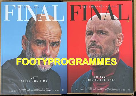 fa cup final 2023 programme